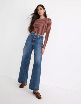 推荐Superwide-Leg Jeans in Desota Wash商品