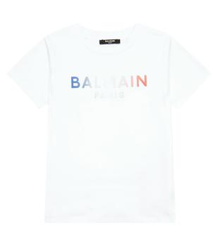 商品Balmain | Logo cotton T-shirt,商家MyTheresa,价格¥1318图片