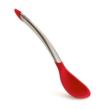 Cuisipro Silicone & Stainless Steel Spoon, Red