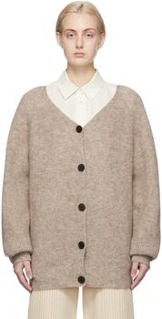 推荐Taupe Mohair Cinnum Cardigan商品