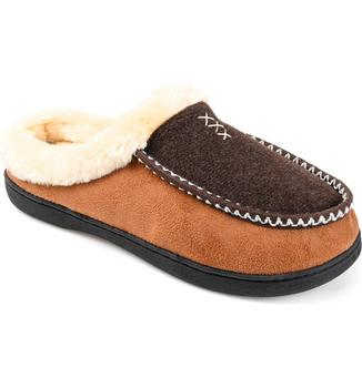 Vance Co.是什么牌子, Vance Co. | . Henry Faux Shearling Lined Moccasin Slipper商品图片 6.9折