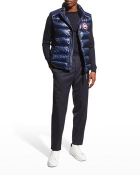 canada goose vest好用吗, Canada Goose | 男式 Crofton系列 绗缝羽绒背心商品图片 