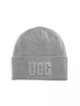 UGG | 3D Logo Knit Beanie 独家减免邮费