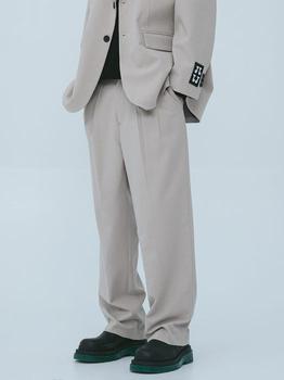 商品JWO | Wide Wool Suit Pants - Beige,商家W Concept,价格¥974图片