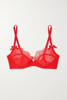 L'Agent by Agent Provocateur | Lorna 蝴蝶结黎芭蕾丝带钢圈软杯文胸  - 34B 5.0折×额外9.7折, 额外九七折