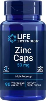 Life Extension | Life Extension Zinc - 50 mg (90 Vegetarian Capsules),商家Life Extension,价格¥54