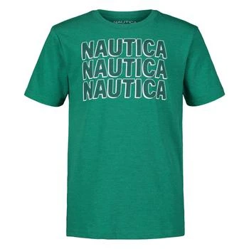 推荐Nautica Toddler Boys' Logo Graphic T-Shirt (2T-4T)商品