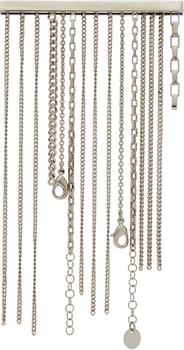 商品银色 Drop Chain 胸针,商家SSENSE CN,价格¥2634图片