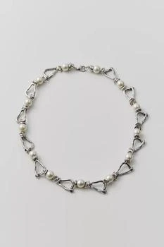 Urban Outfitters | Corbin Pearl Chain Necklace,商家Urban Outfitters,价格¥186