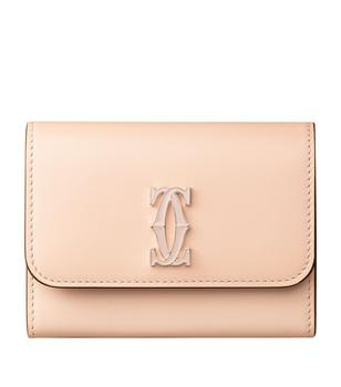 Cartier | Mini Leather Double C de Cartier Wallet商品图片,独家减免邮费