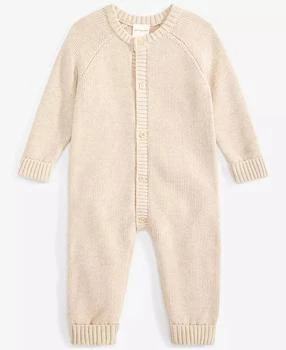 First Impressions | Baby Cotton Long-Sleeve Sweater Romper, Created for Macy's,商家Macy's,价格¥96