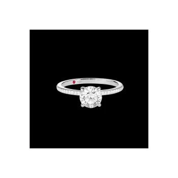 Fred | 包邮包税【预售7天发货】 FRED 24春夏 女士 戒指 PRETTY WOMAN CLASSIC ENGAGEMENT RING 4J0764,商家TLS PARIS,价格¥152555