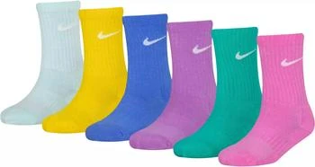 NIKE | Nike Little Kids' Performance Basic Crew Socks - 6 Pack,商家Dick's Sporting Goods,价格¥163