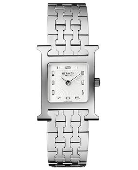 Hermes | Hermes H Hour Quartz 21mm Stainless Steel Women's Watch 036701WW00商品图片,8.2折