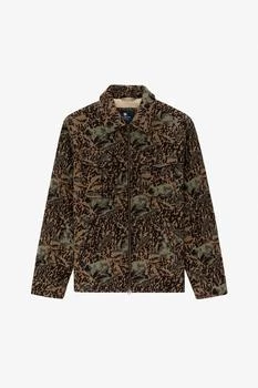 推荐Wool Blend Camo Overshirt with Sherpa Lining - Aimé Leon Dore / Woolrich商品