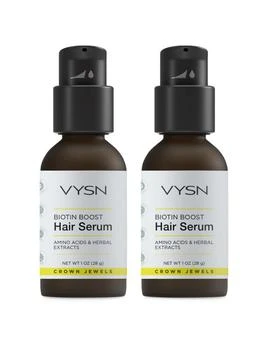 vysn | 2-Pack Biotin Boost Hair Serum - Amino Acids & Herbal Extracts,商家Saks OFF 5TH,价格¥750