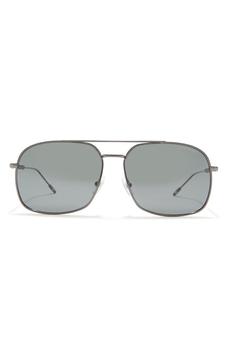 了解万宝龙眼镜, MontBlanc | 61mm Novelty Pilot Sunglasses商品图片 2.5折