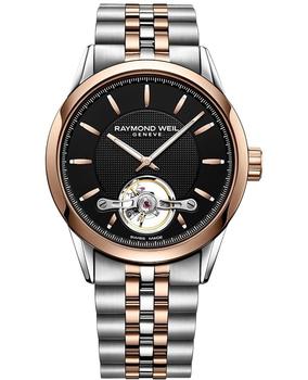 雷蒙威, Raymond Weil | Raymond Weil Freelancer Automatic Black Dial Two-Tone Stainless Steel Men's Watch 2780-SP5-20001商品图片 6.9折