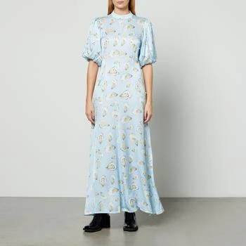 推荐Résumé Orra Midi Faux Pearl-Embellished Satin Dress商品