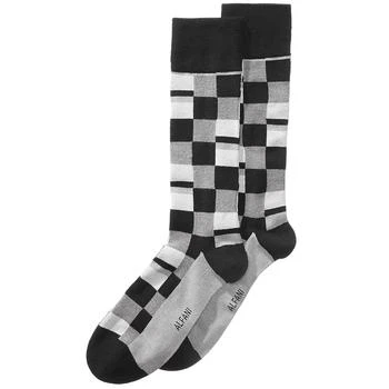 Alfani | Men's Mosaic Boxes Dress Socks, Created for Macy's 