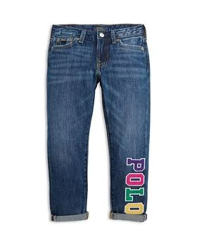 Ralph Lauren | Girls' Slim Fit Logo Jeans - Little Kid,商家Bloomingdale's,价格¥421