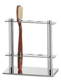 商品Roselli | Modern Stainless Steel Toothbrush Holder,商家Saks OFF 5TH,价格¥416图片