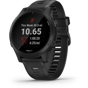 Garmin | Unisex Forerunner 945 Black Silicone Strap Smart Watch 47mm商品图片,