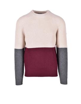 推荐Men's Beige / Bordeaux Sweater商品