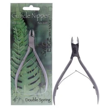 Satin Edge | Cuticle Nipper Double Spring - Half Jaw by Satin Edge for Unisex - 4 Inch Nippers,商家Premium Outlets,价格¥107