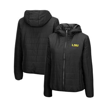 推荐Women's Black LSU Tigers Arianna Full-Zip Puffer Jacket商品
