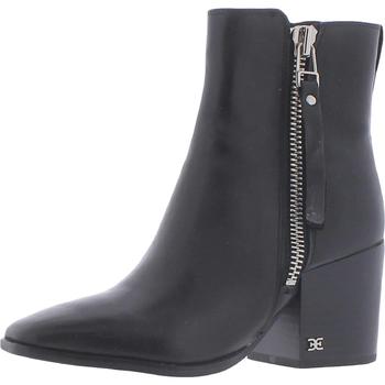 sam edelman margie女靴, Sam Edelman | Sam Edelman Womens Carlysle Booties Leather Ankle Boots商品图片 1.9折起