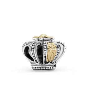 PANDORA | Pandora Moments 14K & Silver Crown Charm商品图片,4.7折