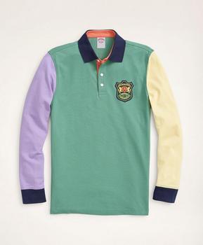 商品Original Fit Stretch Long-Sleeve Fun Polo Shirt,商家Brooks Brothers,价格¥293图片