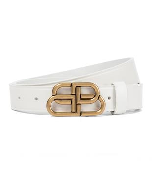 Balenciaga | BB leather belt商品图片,