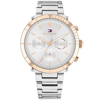 tommy hilfiger手表是什么牌子, Tommy Hilfiger | Women's Chronograph Stainless Steel Bracelet Watch 38mm商品图片 6折