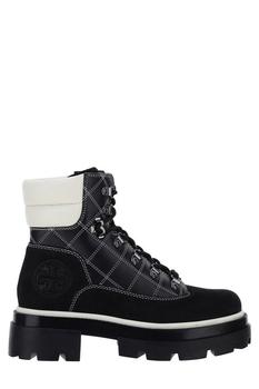 tory burch miller, Tory Burch | Tory Burch Lug Miller Lace-Up Boots商品图片 7.1折