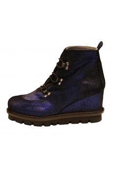 PATRIZIA BONFANTI, PATRIZIA BONFANTI | Women's Patrizia Bonfanti Nori Ankle Boots in Blue商品图片 