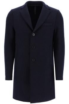商品Harris Wharf London | Harris Wharf London 男士大衣 C9101MLC358 深蓝色,商家Beyond Moda Europa,价格¥1770图片