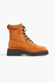 推荐Sloane suede combat boot商品