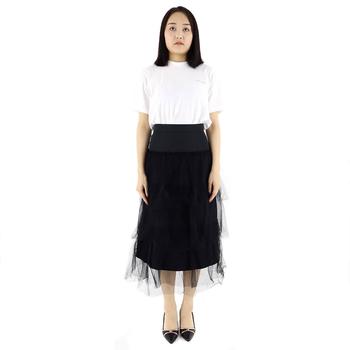 Burberry | Ladies Black Tiered Tulle A-line Skirt商品图片,2.6折