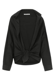巴黎世家衬衫海淘, Balenciaga | Black poplin oversize shirt Nd Balenciaga Donna商品图片 