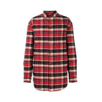 巴黎世家外套评价, Balenciaga | Balenciaga Checked Flannel Padded Shirt Jacket商品图片 6折
