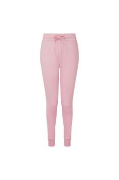 推荐TriDri Womens/Ladies Fitted Joggers (Light Pink)商品