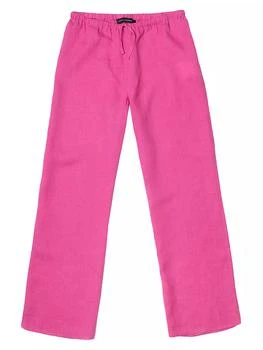 Desmond & Dempsey | Drawstring Linen Lounge Pants 满$250享8.5折, 满折