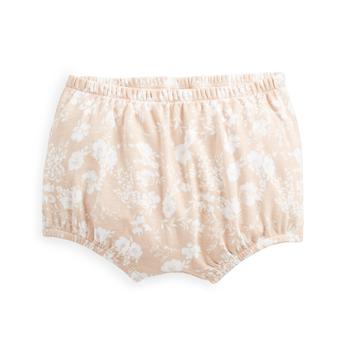 First Impressions | Baby Girls Cotton Ruffle-Trim Floral Shorts, Created for Macy's商品图片,3.9折
