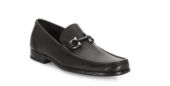 推荐Men's Grandioso Gancini Loafers In Black商品