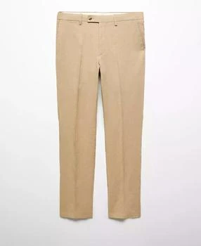 Mango | Men's 100% Linen Suit Trousers,商家Macy's,价格¥628