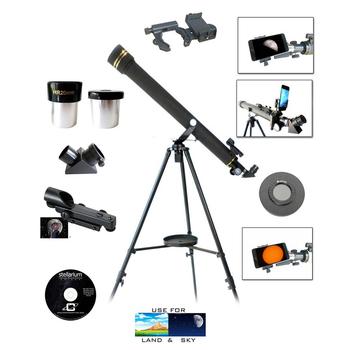 商品Galileo | 700mm x 60mm Day and Night Telescope Kit Plus Smartphone Adapter and Solar Filter Cap,商家Macy's,价格¥4172图片