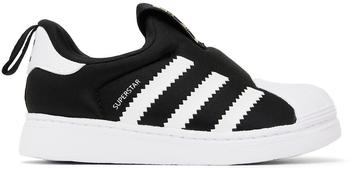 Adidas | Baby Black & White Superstar 360 Sneakers商品图片,独家减免邮费