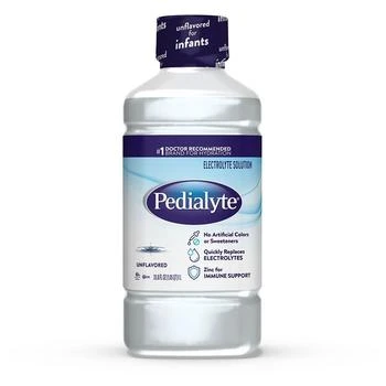 Pedialyte | Electrolyte Solution Unflavored,商家Walgreens,价格¥52